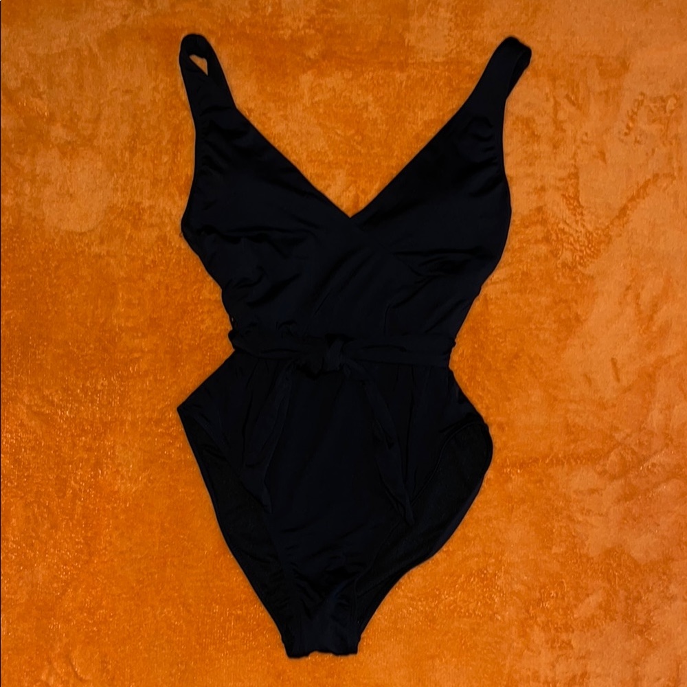 Black One Piece Swimsuit